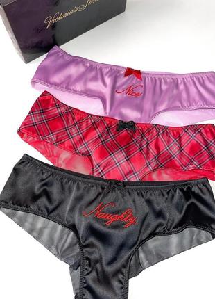 💗victoria's secret подарунковий набір білизни набір трусиків оригінал vs