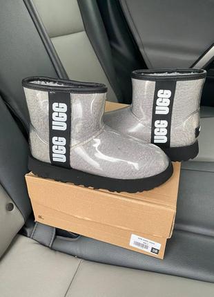 Угги женские серые осенние весенние зимние
