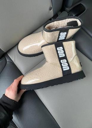 Угги женские оранжевые осенние весенние зимние ugg9 фото