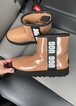 Угги женские оранжевые осенние весенние зимние ugg5 фото