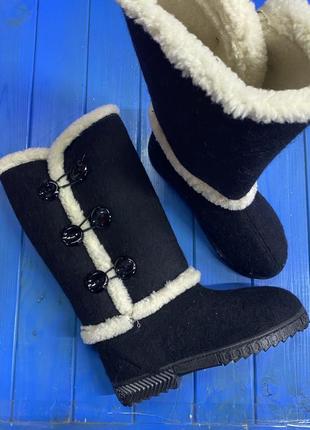 Жіночі валянки бурки чоботи на зиму 37 розмір