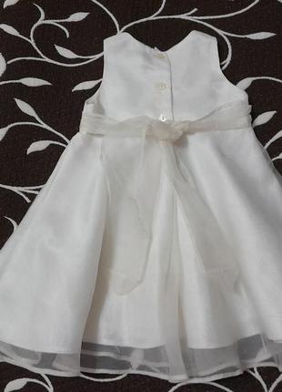 Платье нарядное для девочки 6 месяцев, фирмы next2 фото
