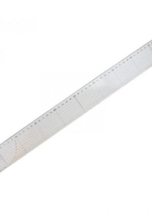 Лінійка для печворку і квілтингу, 5х50 см универсальная (акрил 2,5 мм) (6422)