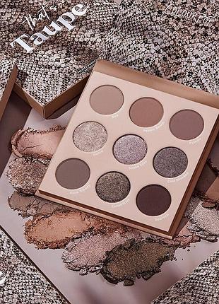 Палетка теней colourpop taupe