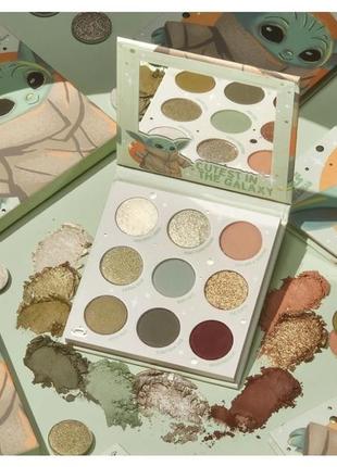 Палетка теней colourpop the child star wars