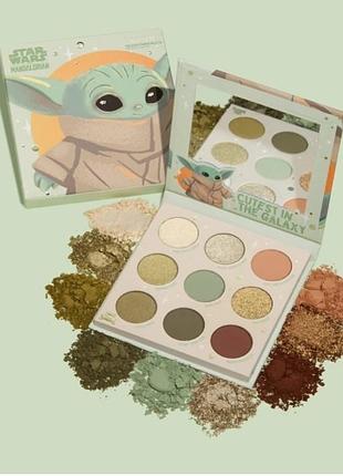 Палетка тіней colourpop the child star wars