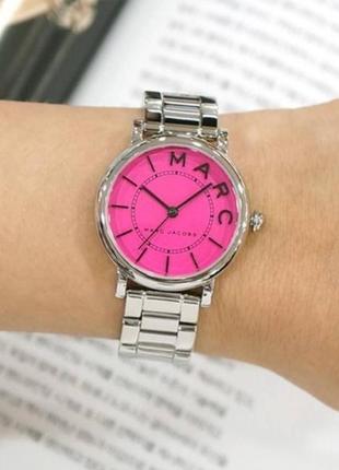 Жіночий годинник marc jacobs roxy fuchsia dial mj35248 фото