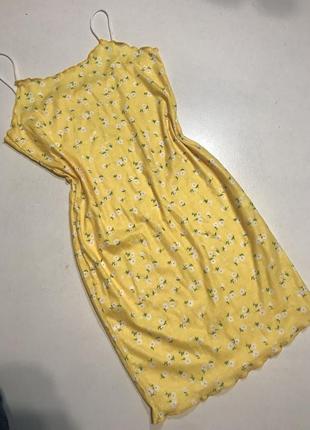 Сукня в рубчик