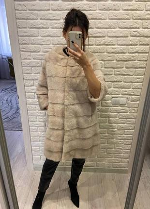 Шуба з норки