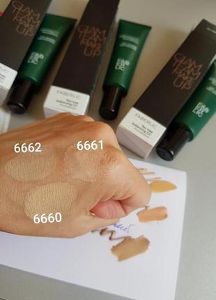 Тональное средство для лица tea tree balancing cc glam team (6661-6662)2 фото