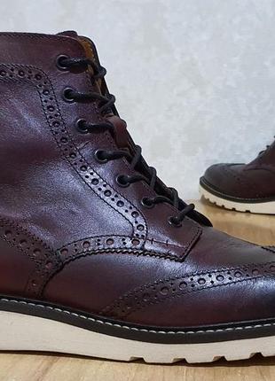 Черевики броги aldo "wingtip brogue boots" 43р/28,5см1 фото