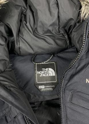 Потужна пухова жіноча куртка the north face на мембрані hyvent4 фото