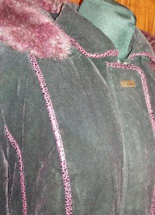 Женское зимнее полупальто курточка б. у. размер 50-525 фото