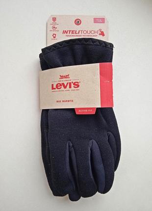 Зимние перчатки levis. купленные в сша. новые2 фото