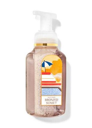 Мыло-пена bath & body works bronzed sunset