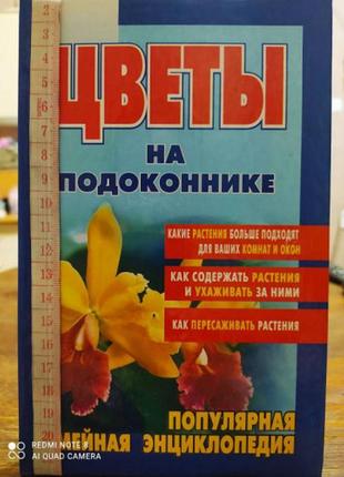 Популярна сімейна енциклопедія: квіти на підвіконні