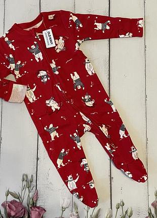 Новорічний чоловічок олд неві комбінезон ромпер