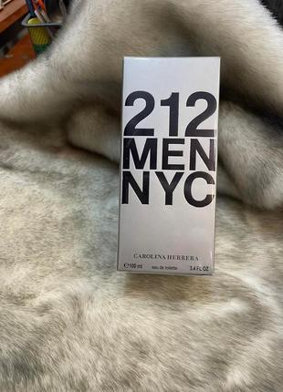 Carolina herrera 212 men nyc туалетна вода 100 мл