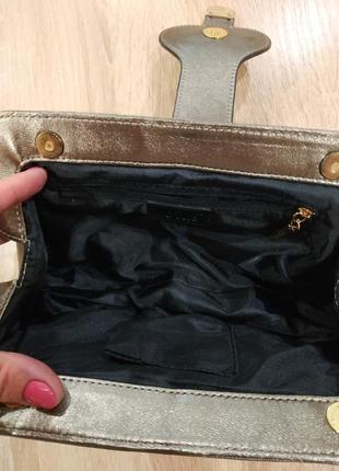 Шикарний бронзовий клатч,маленька сумочка,косметичка5 фото