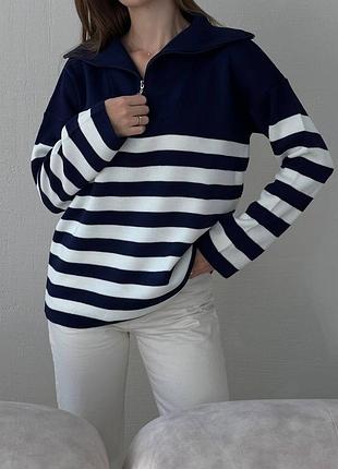 Вільні светри в полоску 🤎