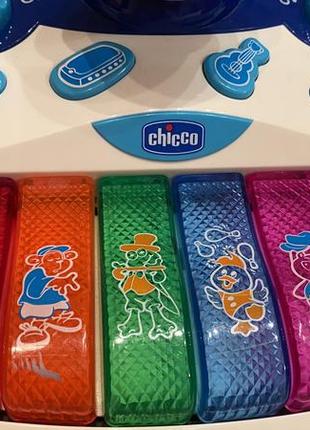 Игрушка музыкальная chicco "пианино"2 фото