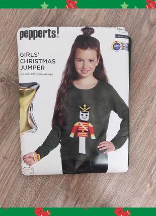 Красивый свитерок pepperts на девочку 8/10 лет, на рост 134/140 см.