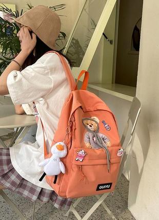Шкільний рюкзак для підлітка міський, молодіжний рюкзак портфель для школи ранець3 фото