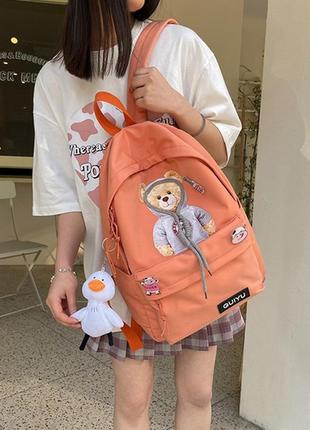 Школьный рюкзак для подростка городской, молодежный рюкзак портфель для школы ранец5 фото