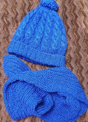 Зимняя шапка для хлопка ручная работа