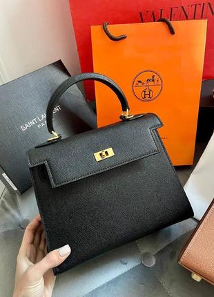 Сумка кожаная сафьян люкс в стиле hermes💥💥💥