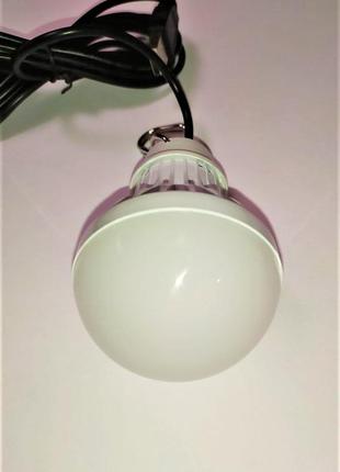 Лампочка від usb 5w з вимикачем4 фото
