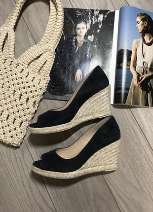 Літні туфлі з відкритим носиком  від mint velvet іспанія р. 39