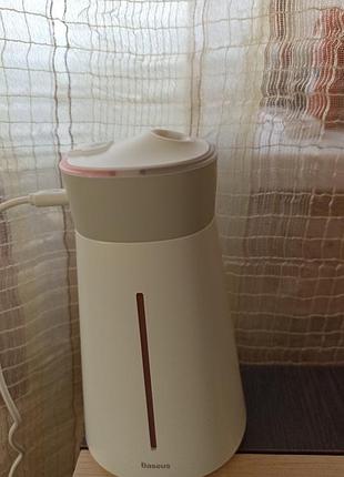 Зволожувач повітря baseus slim waist humidifier/вентилятор dhmy-b02 білий