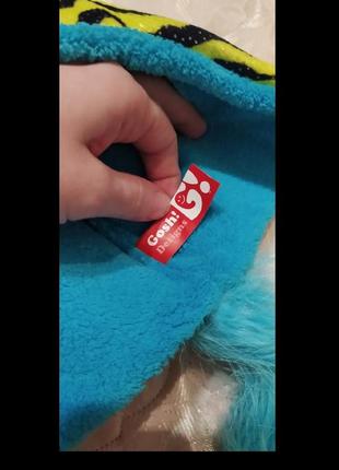 Стильная детская шапка, шапочка теплая, 2, 3, 4 года5 фото