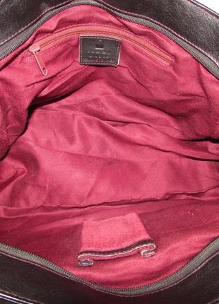 Вместительная большая сумка 100% натуральная кожа~tommy&kate~5 фото