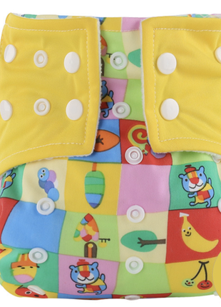 Багаторазові вугільно - бамбукові підгузники super dry