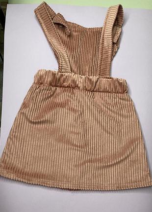 Вилветовый сарафанчик2 фото