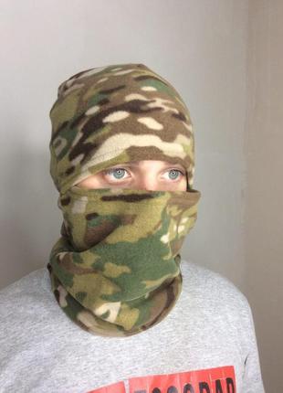 Тактическая зимняя - балаклава утепленная на флисе военные балаклавы, маска балаклава3 фото