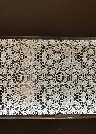 Біла фольга в баночці для лиття та дизайну нігтів, 100 див.