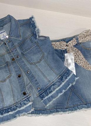 Жилет и юбка mayoral 9 лет