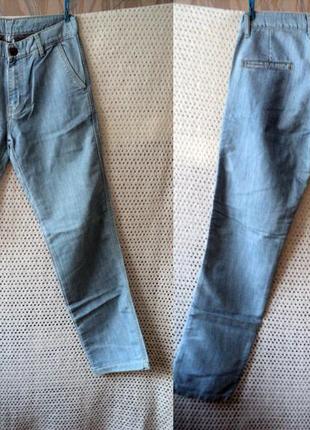 Блакитні чоловічі джинси vinci туреччина w30 l34, демисезон4 фото