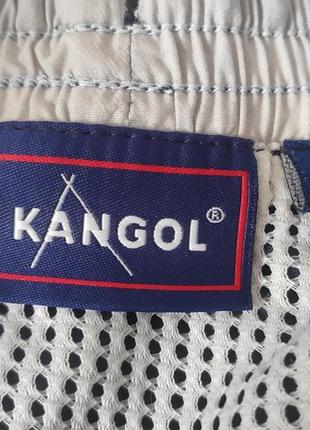 Шорти kangol big logo ззаду плавки пляжні для плавання класичні спортивні3 фото