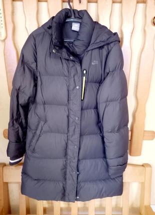 Пуховик пальто парка куртка вожможен обмен оригинал зима nike puma4 фото