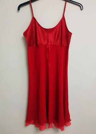 Красивая ночнушка, ночная сорочка, пеньюар m&s, 12 размер1 фото