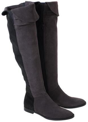 Сапоги (ботфорты) emanuele gelmetti kandra grindle/nero