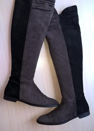 Сапоги (ботфорты) emanuele gelmetti kandra grindle/nero