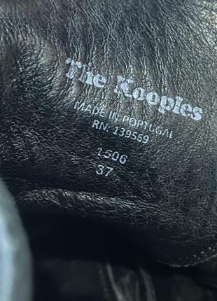 The kooples кожаные ботинки байкерские ботинки байкерские кожаные5 фото