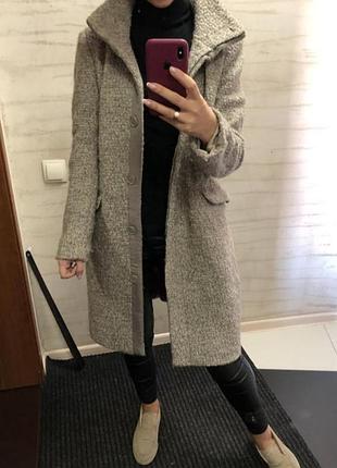 Пальто h&m размер м
