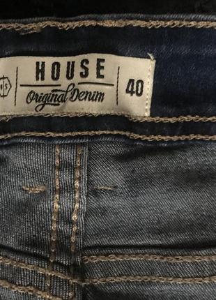 Джинсы house original denim (мужские/женские)3 фото