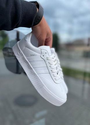 Кроссовки женские adidas samba адидас самба8 фото